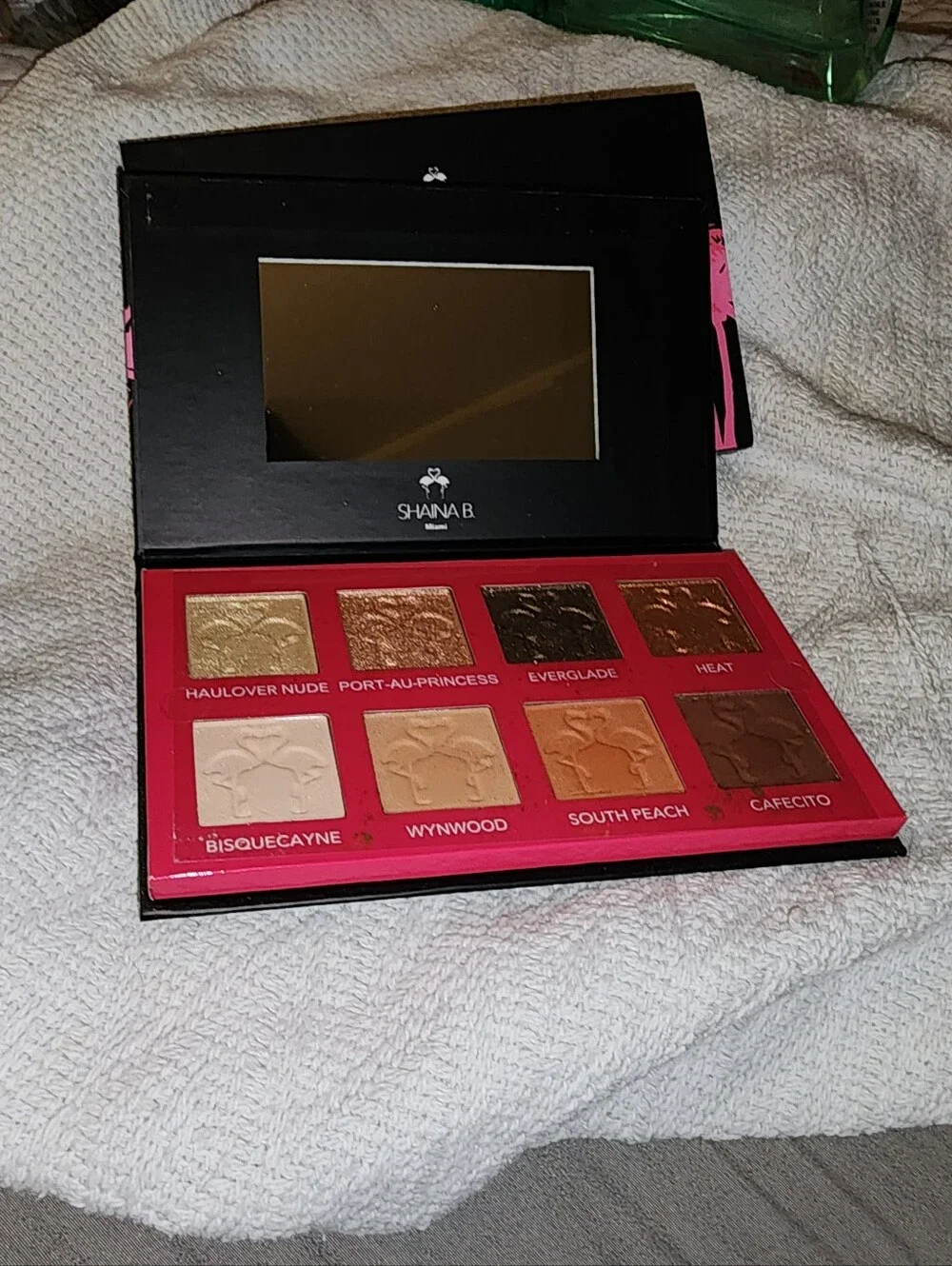 miami Eyeshadow Palette — Hot Pink Palm Design